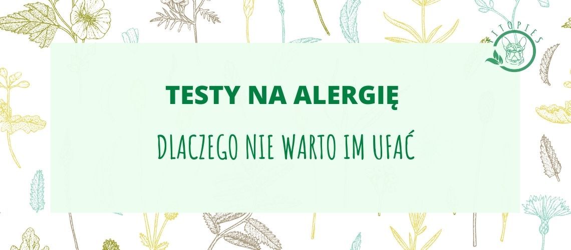 testy na alergie pokarmową u psa