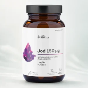 Jod 150 µg PureSea® – naturalne źródło jodu z alg morskich, 90 kapsułek