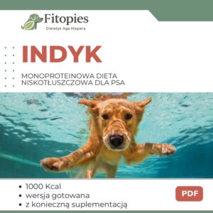 Monoproteinowa dieta niskotłuszczowa dla psa – rozwiązanie przy biegunkach i problemach jelitowych 3 Indyk - monoproteinowa dieta niskotłuszczowa dla psa (PDF)